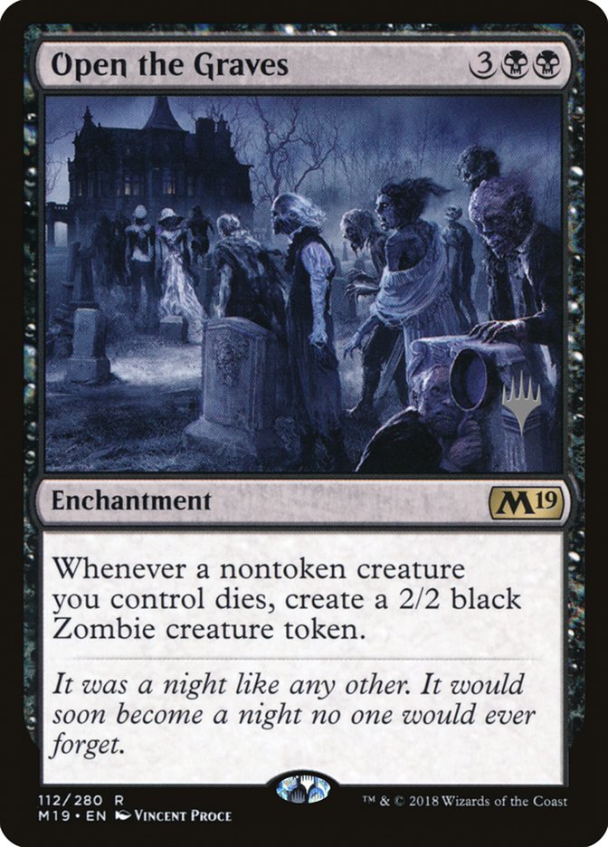 Open the Graves (Promo Pack) [Core Set 2019 Promos] - The Mythic Store | 24h Order Processing