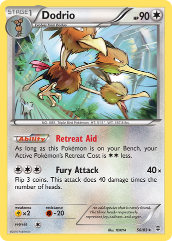 Dodrio (56/83) [XY: Generations] - The Mythic Store | 24h Order Processing