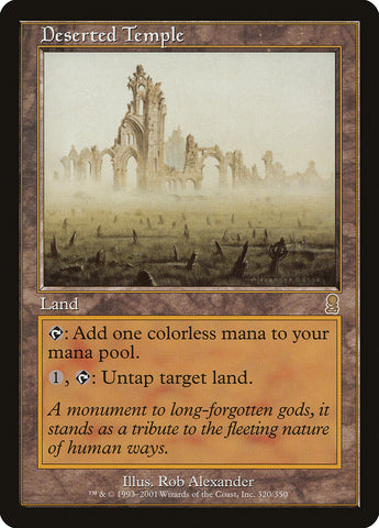 Deserted Temple [Odyssey] - The Mythic Store | 24h Order Processing