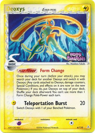 Deoxys (6/110) (Delta Species) (Stamped) [EX: Holon Phantoms] - The Mythic Store | 24h Order Processing