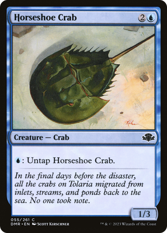 Horseshoe Crab [Dominaria Remastered] - The Mythic Store | 24h Order Processing