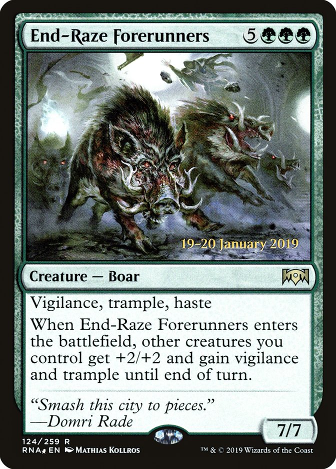 End-Raze Forerunners [Ravnica Allegiance Prerelease Promos] - The Mythic Store | 24h Order Processing