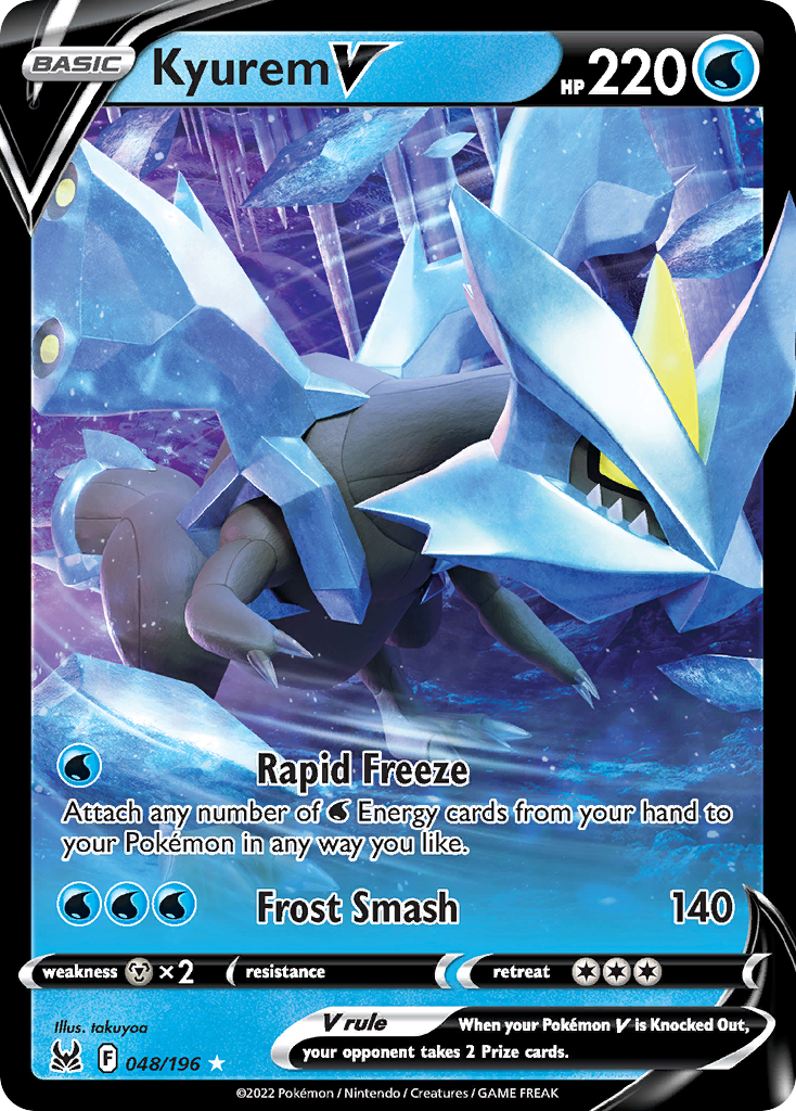 Kyurem V (048/196) (Jumbo Card) [Sword & Shield: Lost Origin] - The Mythic Store | 24h Order Processing