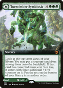 Turntimber Symbiosis // Turntimber, Serpentine Wood (Extended Art) [Zendikar Rising] - The Mythic Store | 24h Order Processing