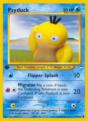 Psyduck (79/105) [Neo Destiny 1st Edition] - The Mythic Store | 24h Order Processing