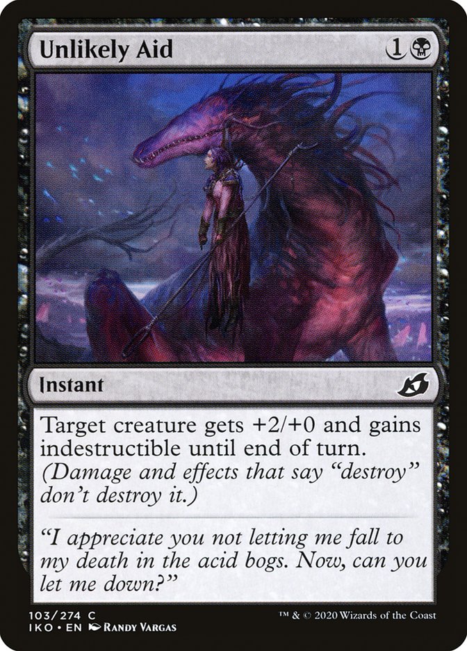 Unlikely Aid [Ikoria: Lair of Behemoths] - The Mythic Store | 24h Order Processing