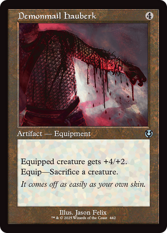 Demonmail Hauberk (Retro Frame) [Innistrad Remastered] - The Mythic Store | 24h Order Processing