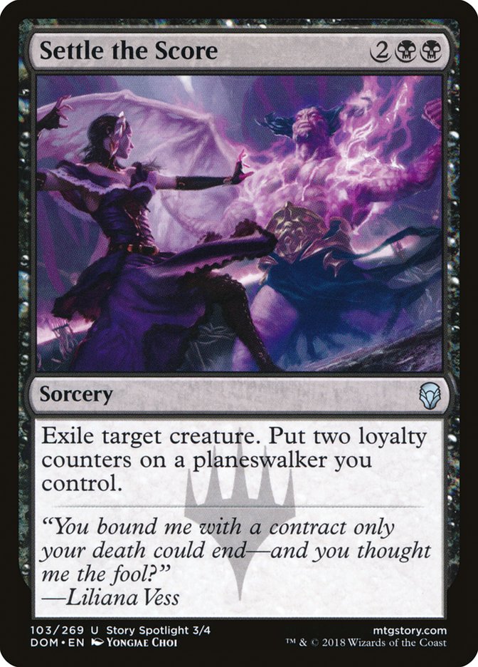 Settle the Score [Dominaria] - The Mythic Store | 24h Order Processing