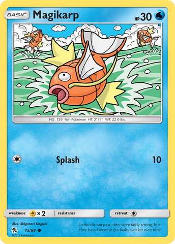 Magikarp (15/68) [Sun & Moon: Hidden Fates] - The Mythic Store | 24h Order Processing