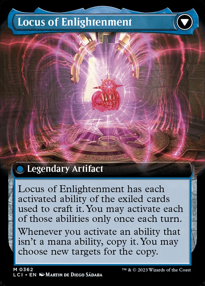 The Enigma Jewel // Locus of Enlightenment (Extended Art) [The Lost Caverns of Ixalan] - The Mythic Store | 24h Order Processing