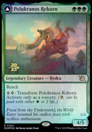 Polukranos Reborn // Polukranos, Engine of Ruin [March of the Machine Prerelease Promos] - The Mythic Store | 24h Order Processing