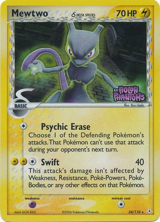Mewtwo (24/110) (Delta Species) (Stamped) [EX: Holon Phantoms] - The Mythic Store | 24h Order Processing