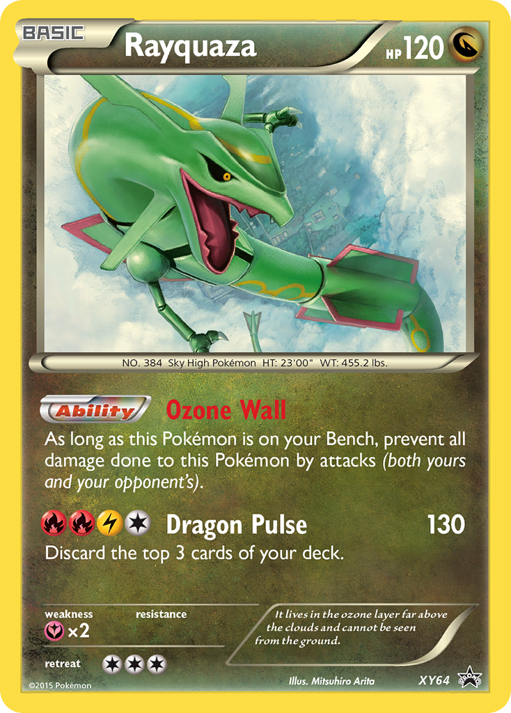 Rayquaza (XY64) [XY: Black Star Promos] - The Mythic Store | 24h Order Processing