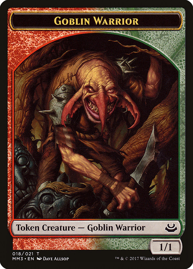 Goblin Warrior Token [Modern Masters 2017 Tokens] - The Mythic Store | 24h Order Processing