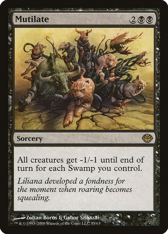 Mutilate [Duel Decks: Garruk vs. Liliana] - The Mythic Store | 24h Order Processing