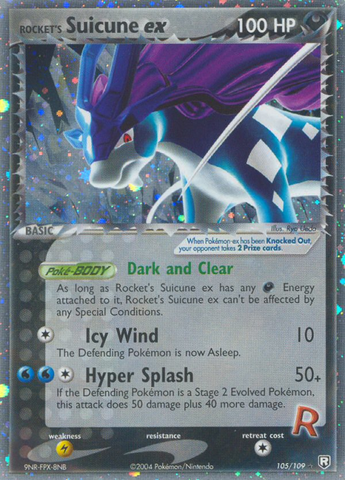 Rocket's Suicune ex (105/109) [EX: Team Rocket Returns] - The Mythic Store | 24h Order Processing
