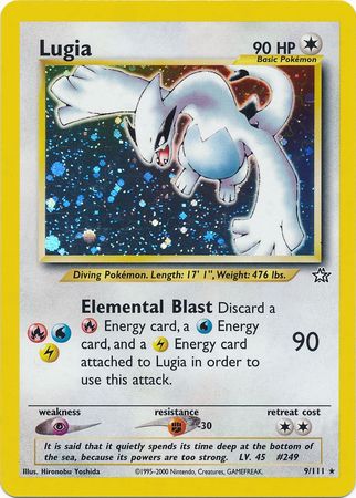 Lugia (9/111) [Neo Genesis Unlimited] - The Mythic Store | 24h Order Processing