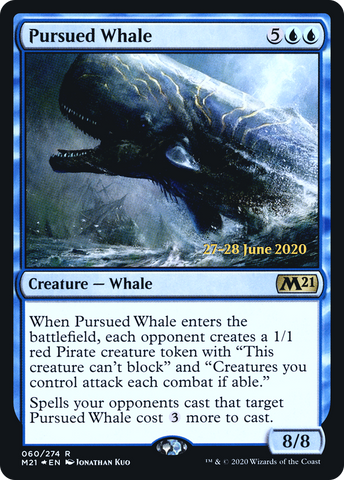 Pursued Whale [Core Set 2021 Prerelease Promos] - The Mythic Store | 24h Order Processing
