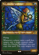 Ivy, Gleeful Spellthief (Showcase Textured) [Dominaria United] - The Mythic Store | 24h Order Processing