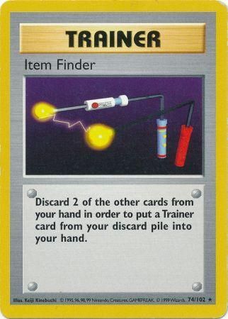 Item Finder (74/102) [Base Set Shadowless Unlimited] - The Mythic Store | 24h Order Processing