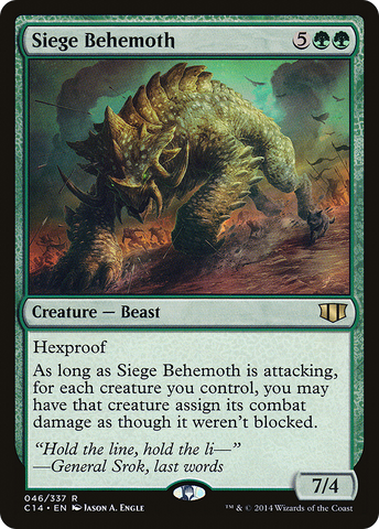 Siege Behemoth [Commander 2014] - The Mythic Store | 24h Order Processing