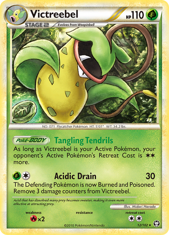Victreebel (12/102) [HeartGold & SoulSilver: Triumphant] - The Mythic Store | 24h Order Processing