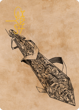Stonespeaker Crystal Art Card (Gold-Stamped Signature) [Commander Legends: Battle for Baldur's Gate Art Series] - The Mythic Store | 24h Order Processing
