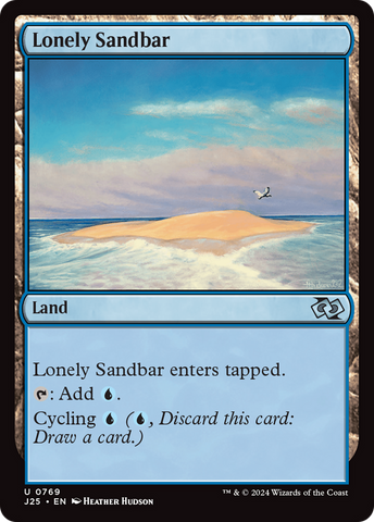 Lonely Sandbar [Foundations Jumpstart] - The Mythic Store | 24h Order Processing