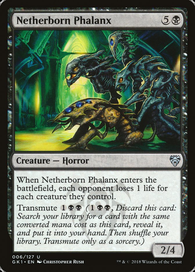 Netherborn Phalanx [Guilds of Ravnica Guild Kit] - The Mythic Store | 24h Order Processing