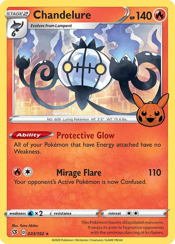 Chandelure (033/192) [Trick or Trade] - The Mythic Store | 24h Order Processing