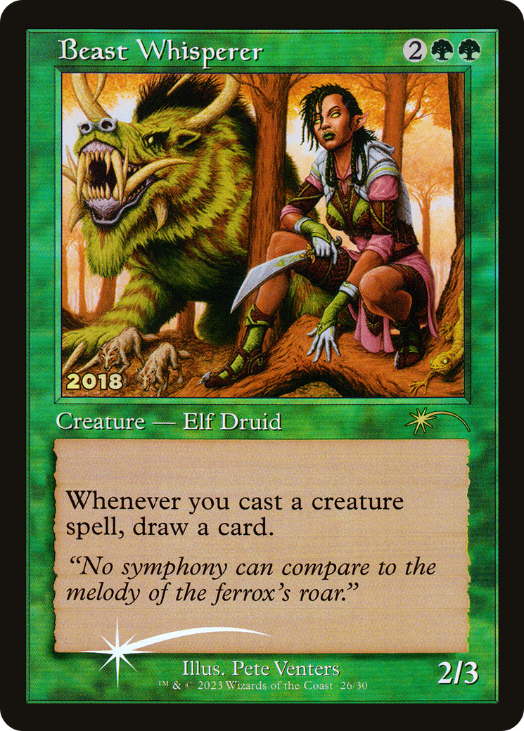 Beast Whisperer [30th Anniversary Promos] - The Mythic Store | 24h Order Processing