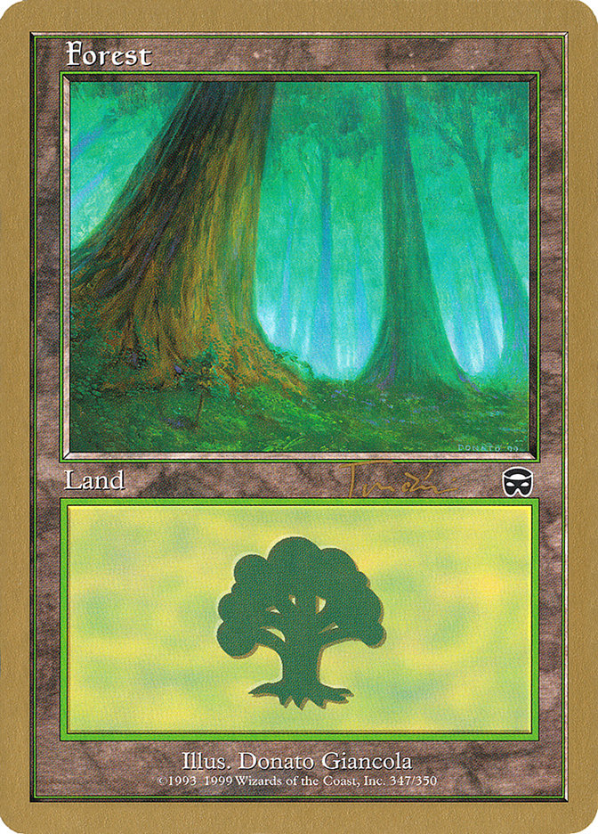 Forest (jt347a) (Jan Tomcani) [World Championship Decks 2001] - The Mythic Store | 24h Order Processing