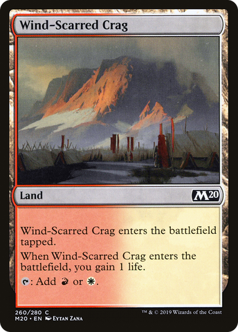 Wind-Scarred Crag [Core Set 2020] - The Mythic Store | 24h Order Processing