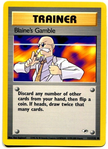 Blaine's Gamble (121/132) [Gym Heroes Unlimited] - The Mythic Store | 24h Order Processing