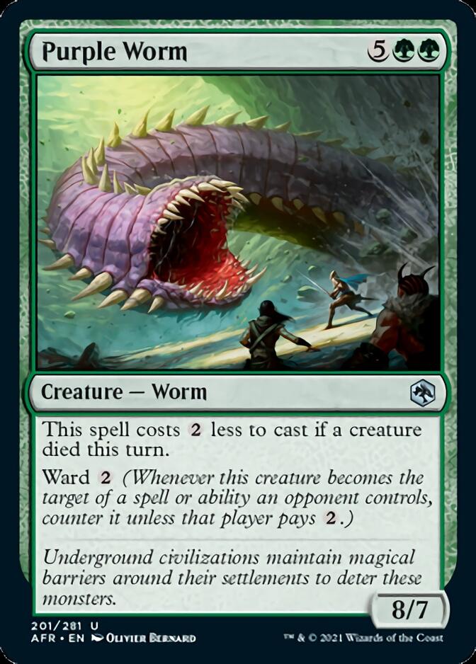 Purple Worm [Dungeons & Dragons: Adventures in the Forgotten Realms] - The Mythic Store | 24h Order Processing