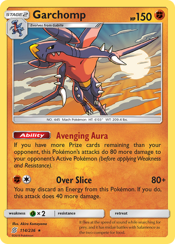 Garchomp (114/236) [Sun & Moon: Unified Minds] - The Mythic Store | 24h Order Processing