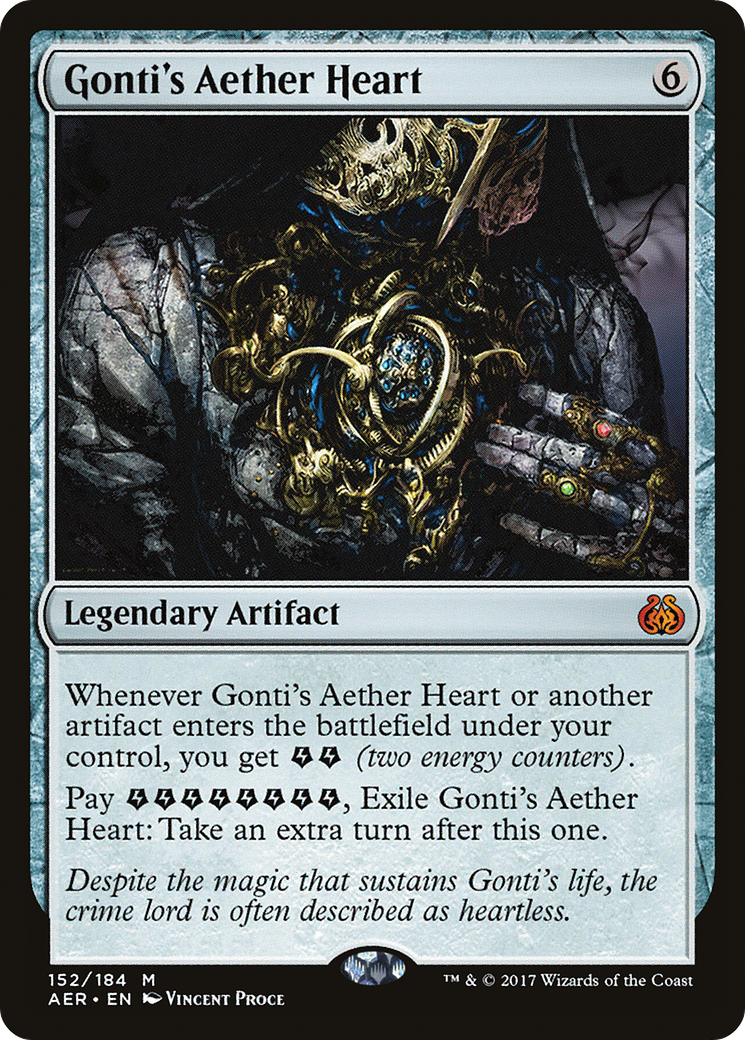 Gonti's Aether Heart (Ripple Foil) [Modern Horizons 3 Commander] - The Mythic Store | 24h Order Processing