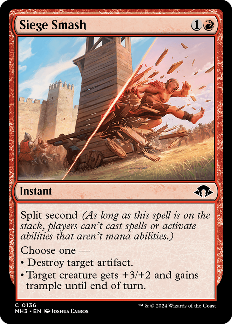 Siege Smash [Modern Horizons 3] - The Mythic Store | 24h Order Processing