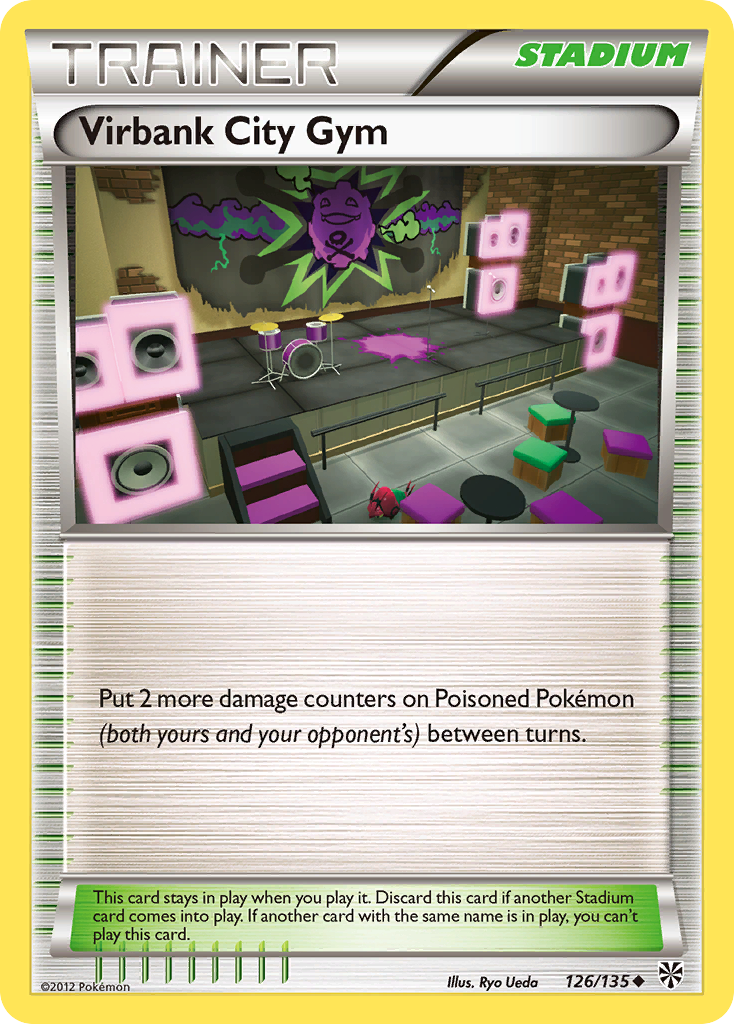Virbank City Gym (126/135) [Black & White: Plasma Storm] - The Mythic Store | 24h Order Processing
