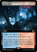 Fiery Islet (Extended Art) (Surge Foil) [Doctor Who] - The Mythic Store | 24h Order Processing