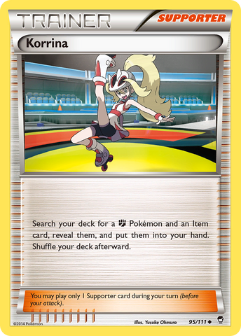 Korrina (95/111) [XY: Furious Fists] - The Mythic Store | 24h Order Processing