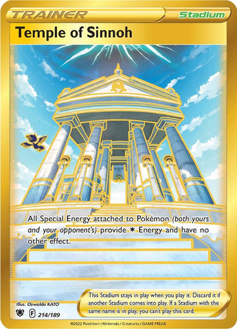Temple of Sinnoh (214/189) [Sword & Shield: Astral Radiance] - The Mythic Store | 24h Order Processing
