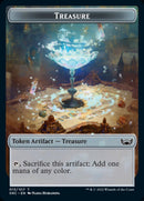 Squid // Treasure (013) Double-Sided Token [Streets of New Capenna Commander Tokens] - The Mythic Store | 24h Order Processing