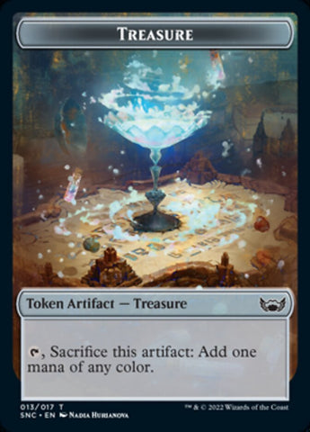 Treasure (013) // Citizen Double-Sided Token [Streets of New Capenna Tokens] - The Mythic Store | 24h Order Processing