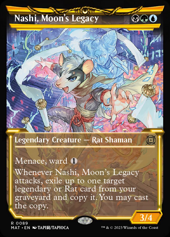 Nashi, Moon's Legacy (Showcase) [March of the Machine: The Aftermath] - The Mythic Store | 24h Order Processing