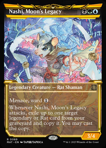 Nashi, Moon's Legacy (Showcase) [March of the Machine: The Aftermath] - The Mythic Store | 24h Order Processing