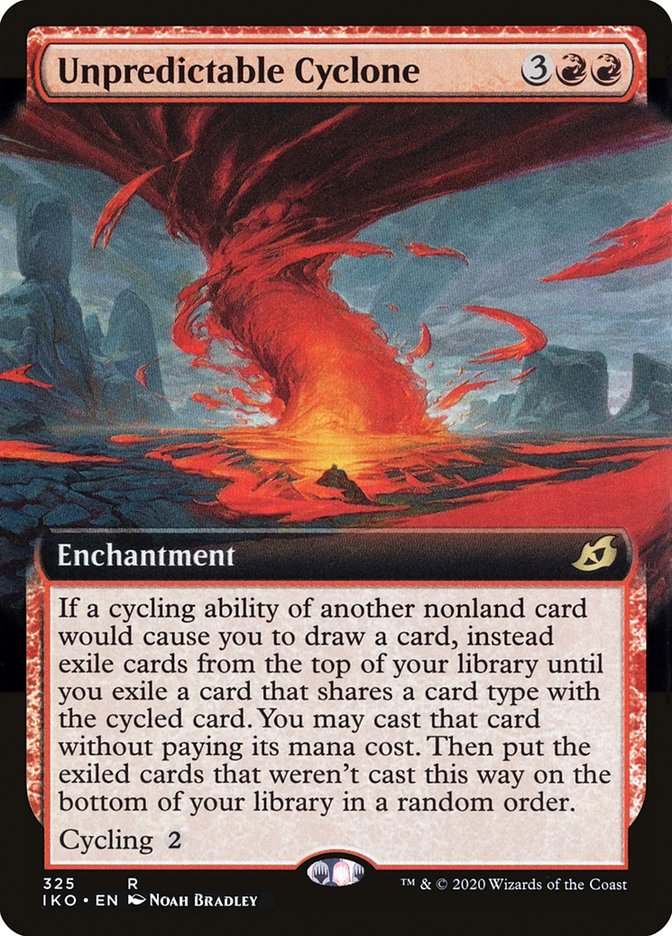 Unpredictable Cyclone (Extended Art) [Ikoria: Lair of Behemoths] - The Mythic Store | 24h Order Processing