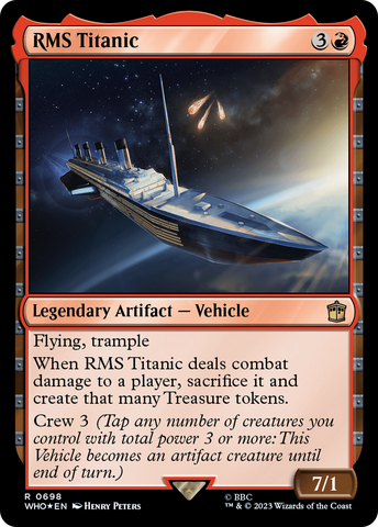RMS Titanic (Surge Foil) [Doctor Who] - The Mythic Store | 24h Order Processing