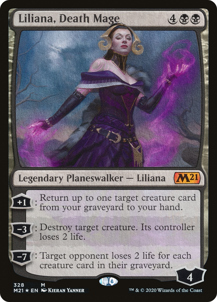 Liliana, Death Mage [Core Set 2021] - The Mythic Store | 24h Order Processing