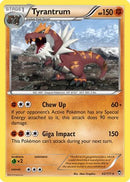 Tyrantrum (62/111) [XY: Furious Fists] - The Mythic Store | 24h Order Processing
